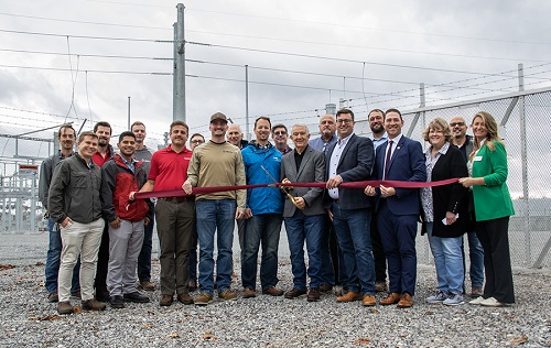 ‘Liberty has met the challenge’: Ribbon-cutting held for new electric substation serving Gentry, Arkansas